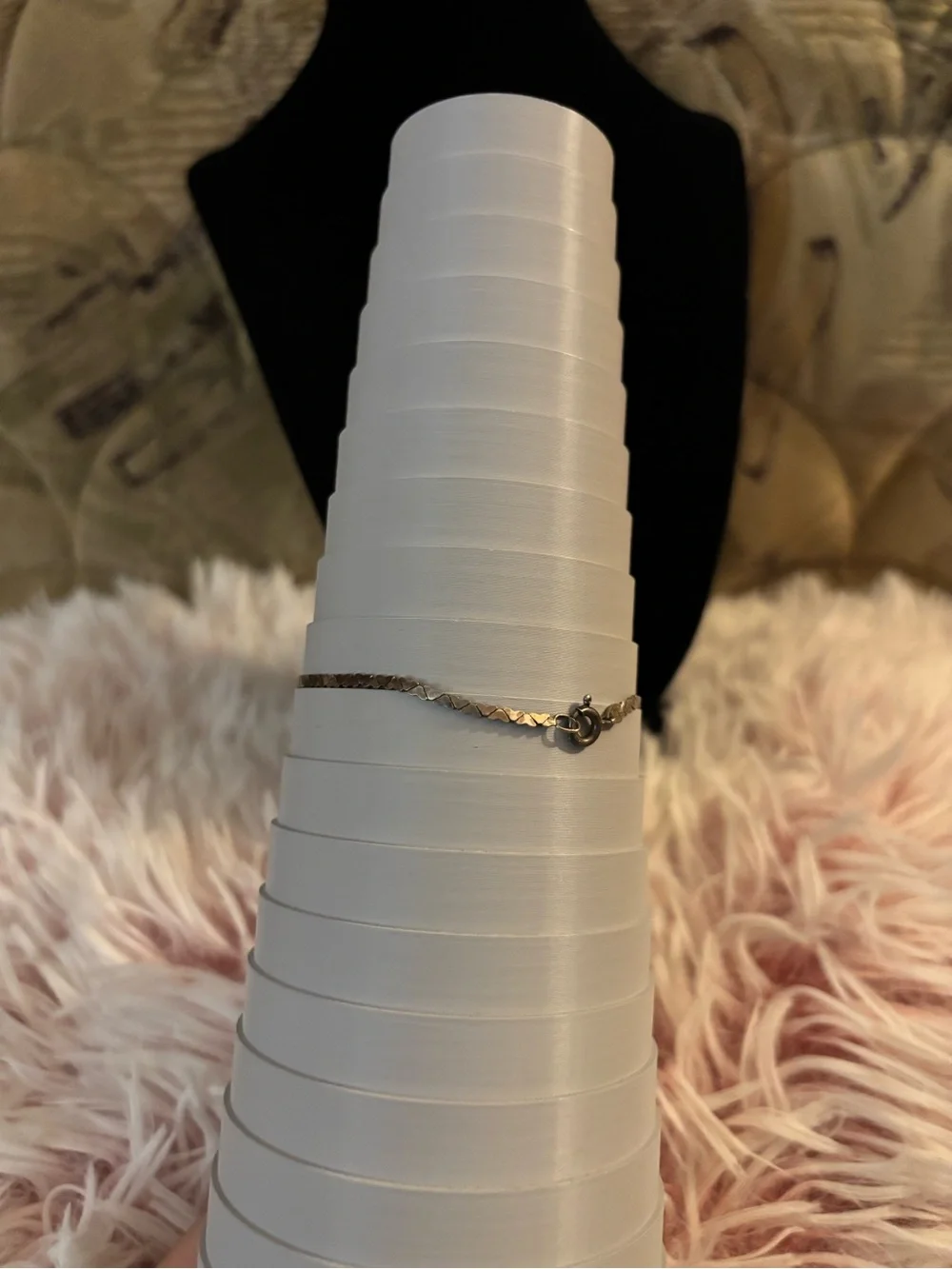 925 Sterling Silver Vintage Bracelet - 7 inches
